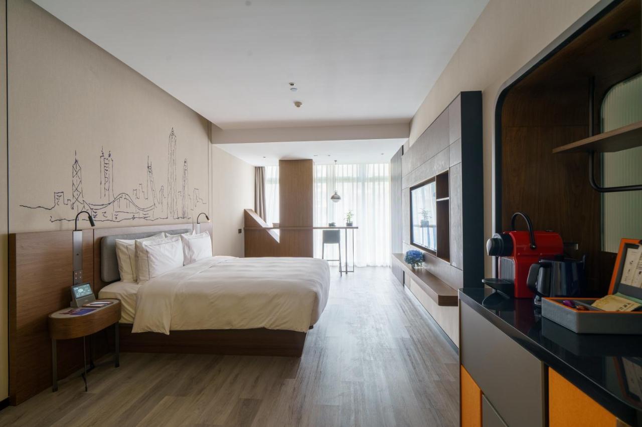 Hotel Urcove By Hyatt Futian Cbd Shenzhen Exterior foto
